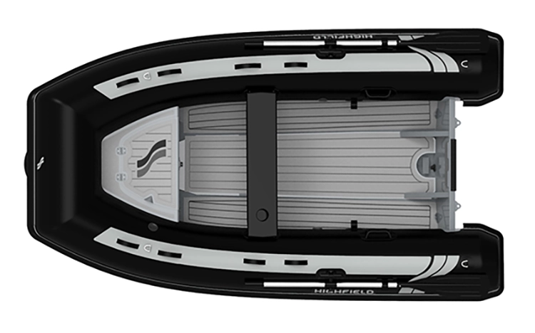 Highfield Classic 310 -kumivene musta FCT