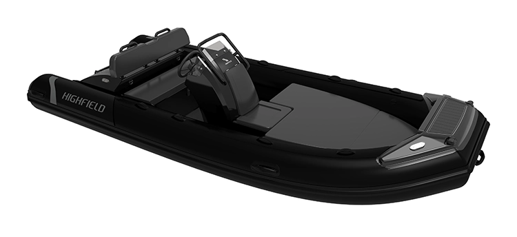 Highfield Sport 460 – suorituskykyinen ja vankka RIB-vene, jossa kestävä alumiinirunko.